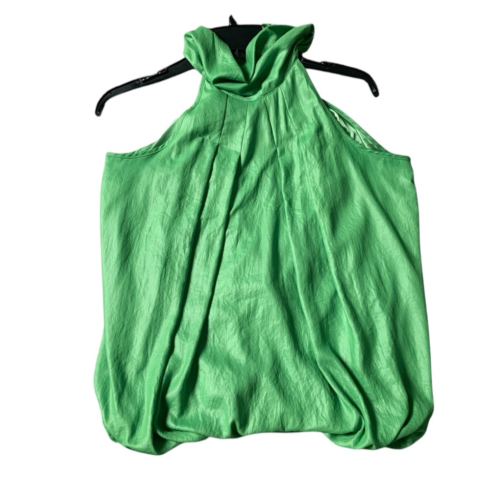 Green Sleeveless Women's Top